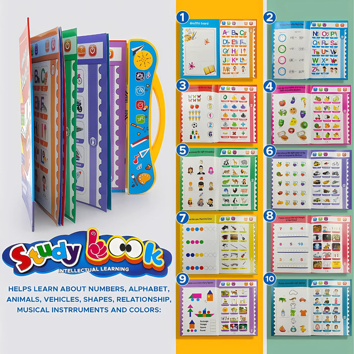 Kids Intelligence E-Book, English Letters & Words Learning, (with 6 months Guarantee)