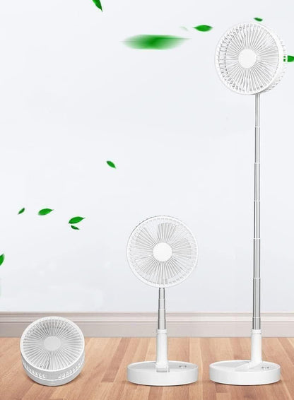 Adjustable Height Telescopic Rechargeable fan